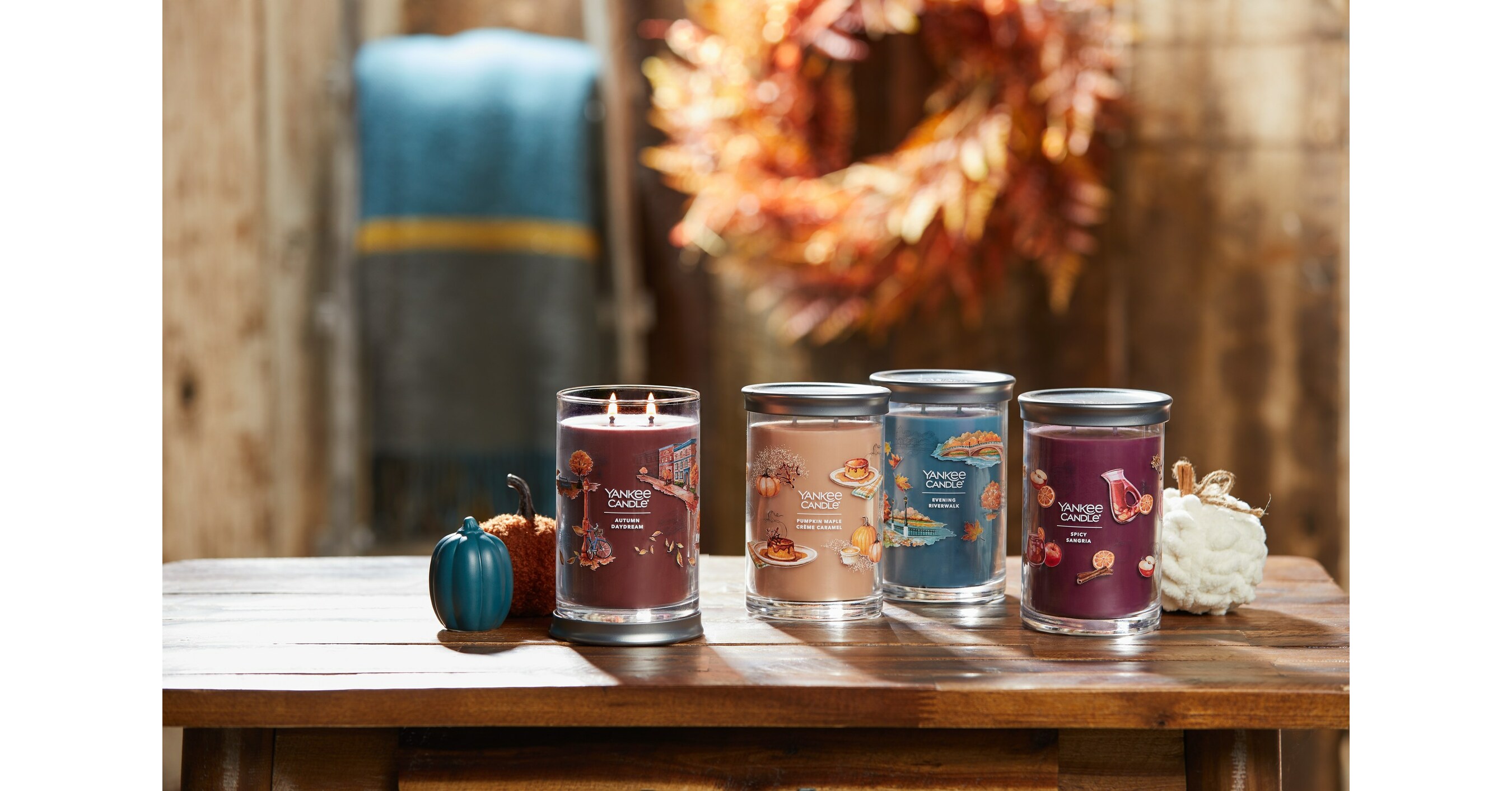 Yankee Candle® Launches Daydreaming of Autumn Collection Embracing the  Arrival of Fall