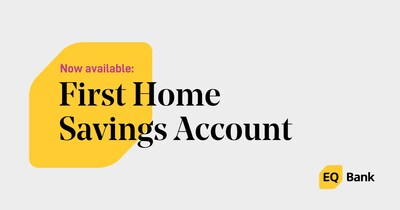 Now available: First Home Savings Account (CNW Group/Equitable Bank)