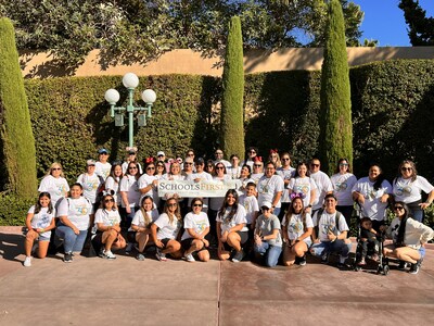 SchoolsFirst FCU team at the 2022 CHOC Walk in the Park