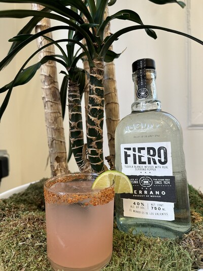 Fiero Serrano Watermelon Margarita