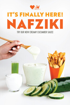 Come try Nafziki – the creamy cucumber sauce today!