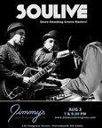 Jimmy's Jazz &amp; Blues Club Features Genre-Smashing Groove Masters SOULIVE with 3x-GRAMMY® Award-Winning Guitarist ERIC KRASNO on Thursday August 3 at 7 &amp; 9:30 P.M.