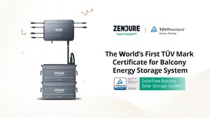 SolarFlow de Zendure logra la primera TÜV Mark para sistemas de almacenamiento de energía en balcones