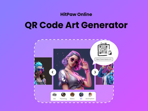 HitPaw Launches Online QR Code Art Generator: Creative QR Code Generator