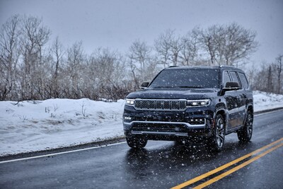 2023 Grand Wagoneer, the Official Winter SUV of the Year from the New England Motor Press Association for second year in a row