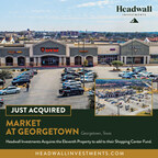 Headwall Investments Expands Footprint: Welcomes Georgetown, TX to Its Growing Portfolio