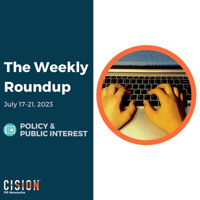 PR Newswire Weekly Policy & Public Interest Press Release Roundup, July 17-21, 2023. Photo provided by Equality Now. https://prn.to/44Pp3uw