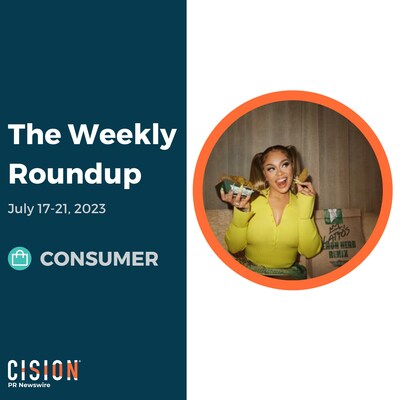 PR Newswire Weekly Consumer Press Release Roundup, July 17-21, 2023. Photo provided by Wingstop Restaurants Inc. https://prn.to/3O2Rkag