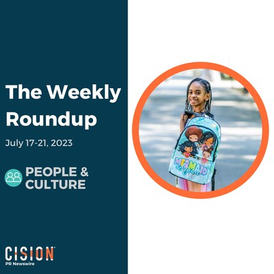 PR Newswire Weekly People & Culture Press Release Roundup, July 17-21, 2023. Photo provided by Pretty Dope Society. https://prn.to/44RHCy3