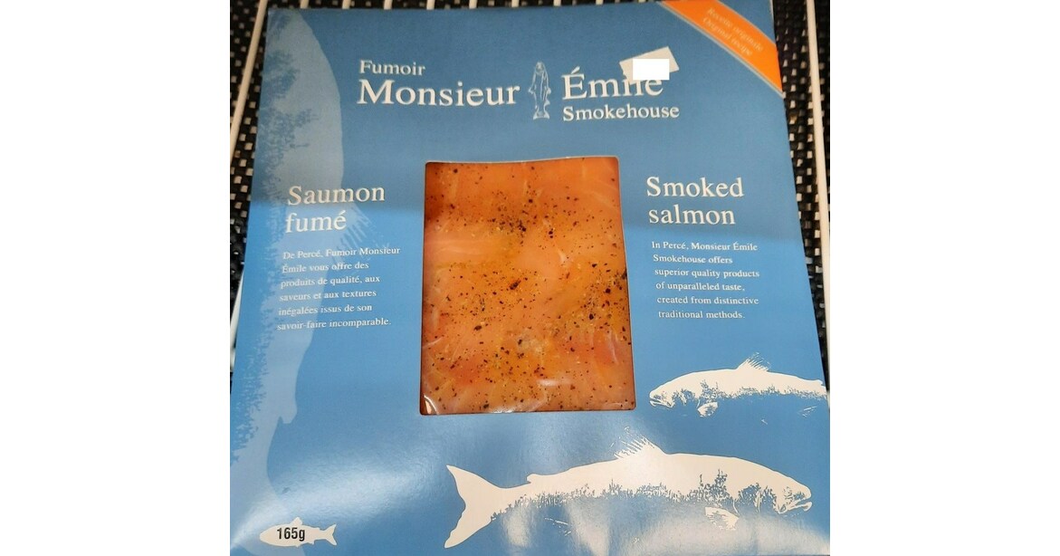 Avis de ne pas consommer divers poissons fumés vendus par l'entreprise