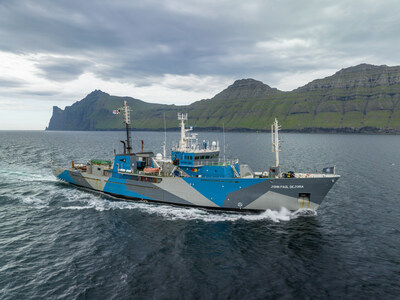 The John Paul DeJoria arrived in the area outside of the Faroese 12-mile territorial limit on July 7th, 2023