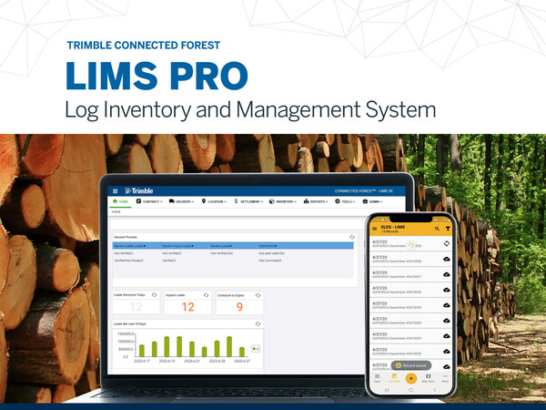 Trimble Launches New Cloud-Based Version of its Log Inventory and Management System for Forestry
