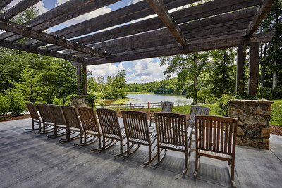 Kanuga's rocking chair porches are a much-beloved feature.