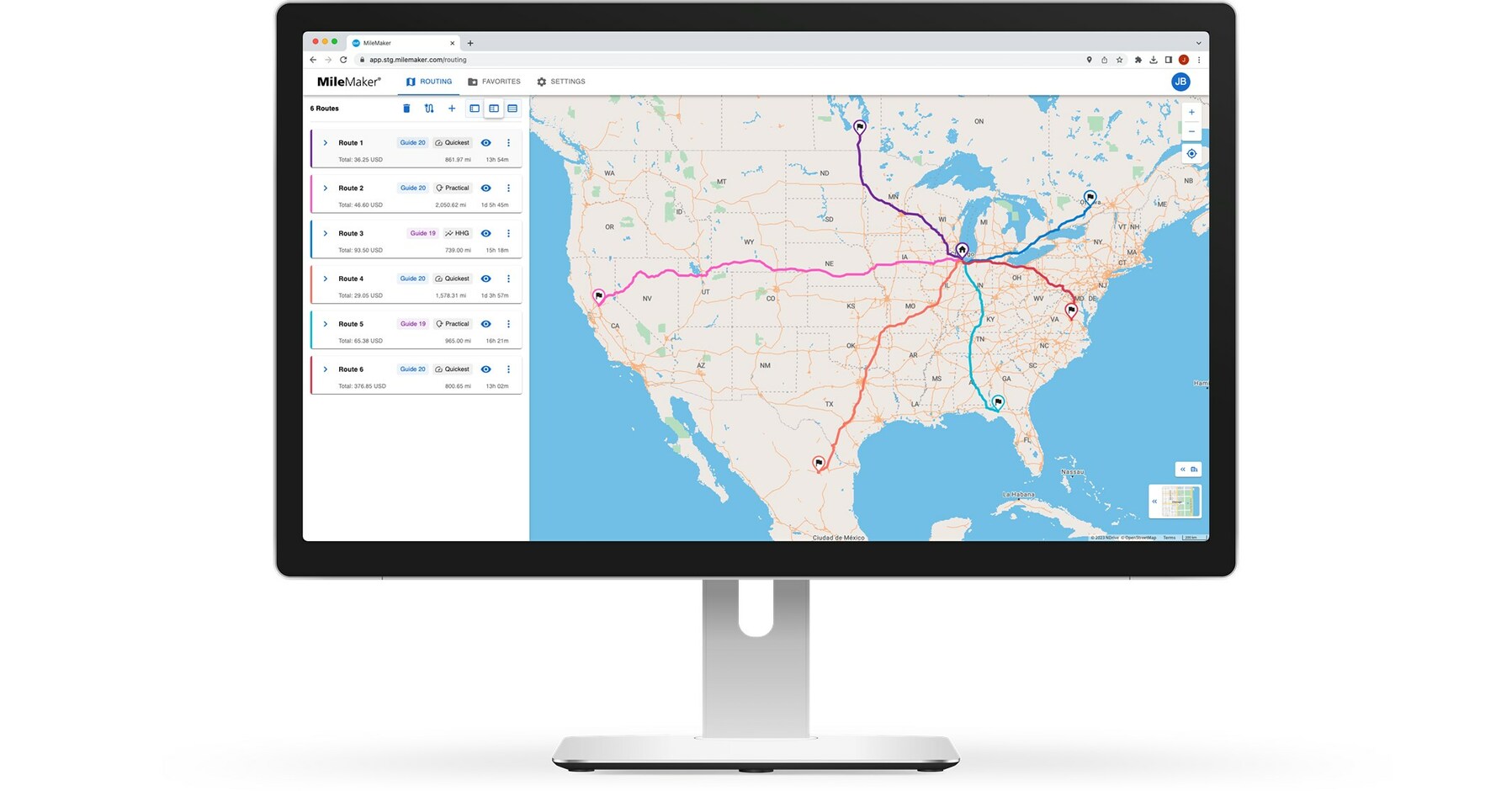 MileMaker, Powered by Rand McNally, Launches New Version of Mileage and