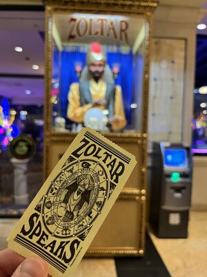 Zoltar at Lucky Snake Arcade at The Showboat Resort