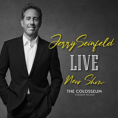 JERRY SEINFELD, THE LONGEST RUNNING HEADLINER IN CAESARS PALACE HISTORY, RETURNS FOR SIX PERFORMANCES IN 2024 AT THE COLOSSEUM