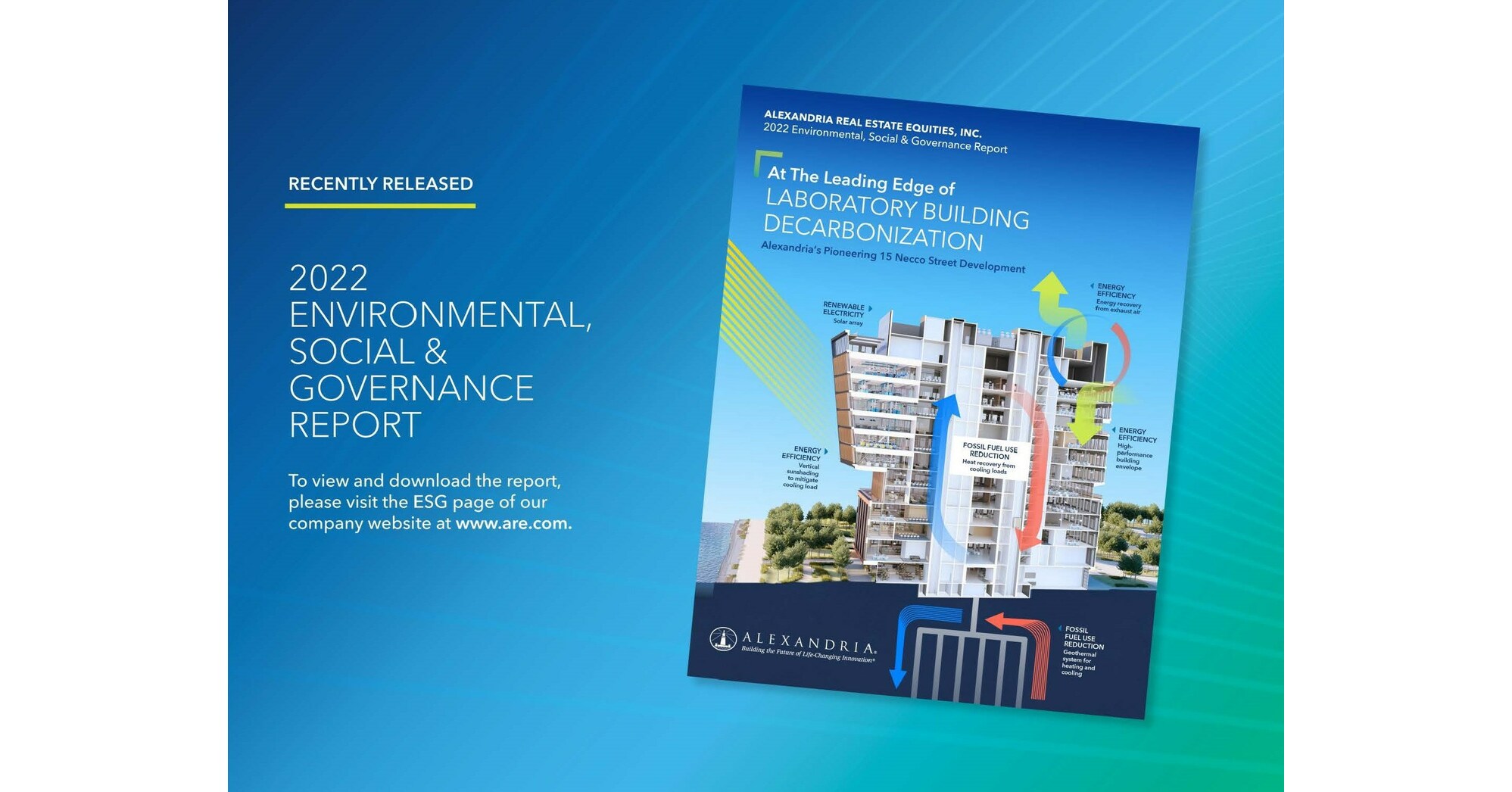 Alexandria Real Estate Equities, Inc. Reports 2Q23 and 1H23 Net