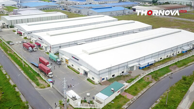 Thornova Solar's Vietnam Manufacturing facility
