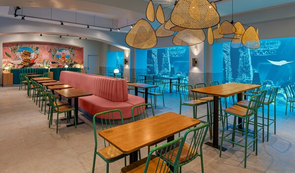 The menu at Shake Shack Atlantis features exclusive new cocktails, menu items, desserts and more, all with a Bahamian flair at its first-ever resort location @ShakeShackAtlantis