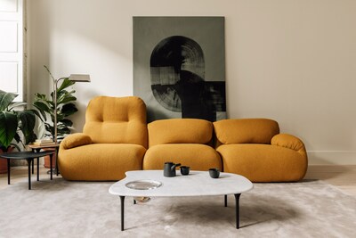 Luva Modular Sofa and Cyclade Tables by Gabriel Tan for Herman Miller