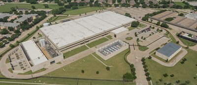 New CoreWeave data center facility in Plano, Texas.