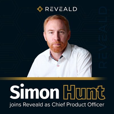 Simon Hunt joins Reveald as Chief Product Officer.