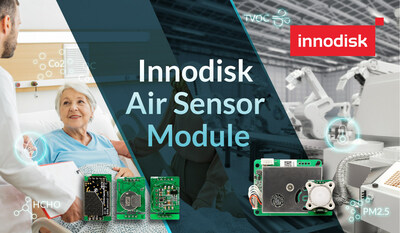 Innodisk introduces industrial Air Sensor Module solution to add value to Edge AI application