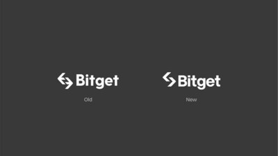 The simplified Bitget logo emphasizes a sense of direction to help users find their own trading vector that aligns with their investment goals. (PRNewsfoto/Bitget)