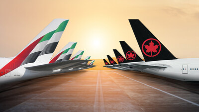 Air Canada et Emirates ont annonc aujourd'hui un jalon important en matire de service clientle dans le cadre de leur partenariat stratgique avec le transfert des activits d'Air Canada  l'emblmatique arogare 3 de Duba International (DXB) le 26 juillet. (Groupe CNW/Air Canada)