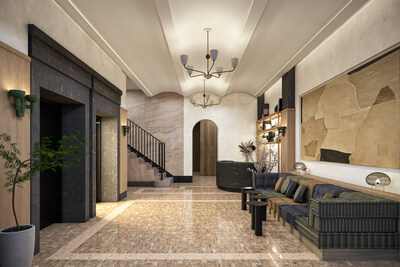 Mint House Lobby Rendering