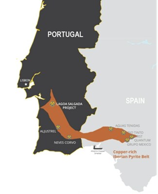 Figure 1. Project Location (CNW Group/Ascendant Resources Inc.)