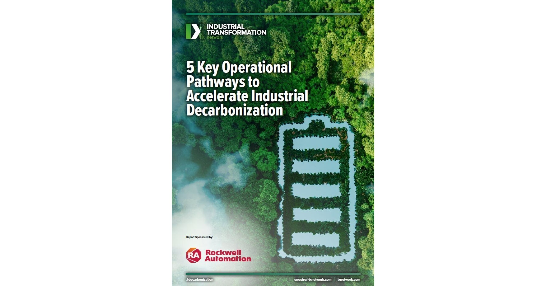 Rockwell Automation's Industrial Decarbonization report connects the