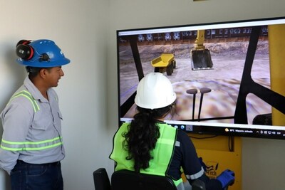 Figure 4 – El Domo Operator Training with STRACON-RIPCONCIV and Universidad Técnica Particular de Loja (July 2023) (CNW Group/Adventus Mining Corporation)