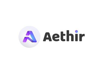 Use on a light background Logo Aethir Closes $150 Million Valuation, Pre-A Funding Round to Scale its Decentralized Cloud Infrastructure