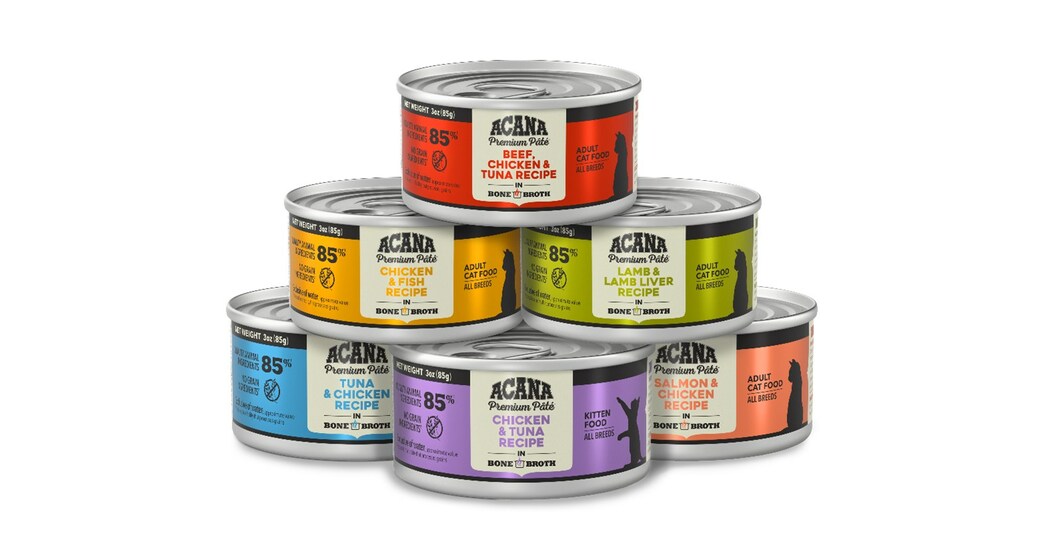 ACANA™ Pet Food Team Announces Full Line of ACANA PREMIUM PÂTÉ™ Wet Cat