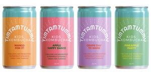 TIM TAM TUMMY LAUNCHES THE WORLD'S FIRST KIDS KOMBUCHA, BRINGING PROBIOTICS TO KIDS LIKE NEVER BEFORE