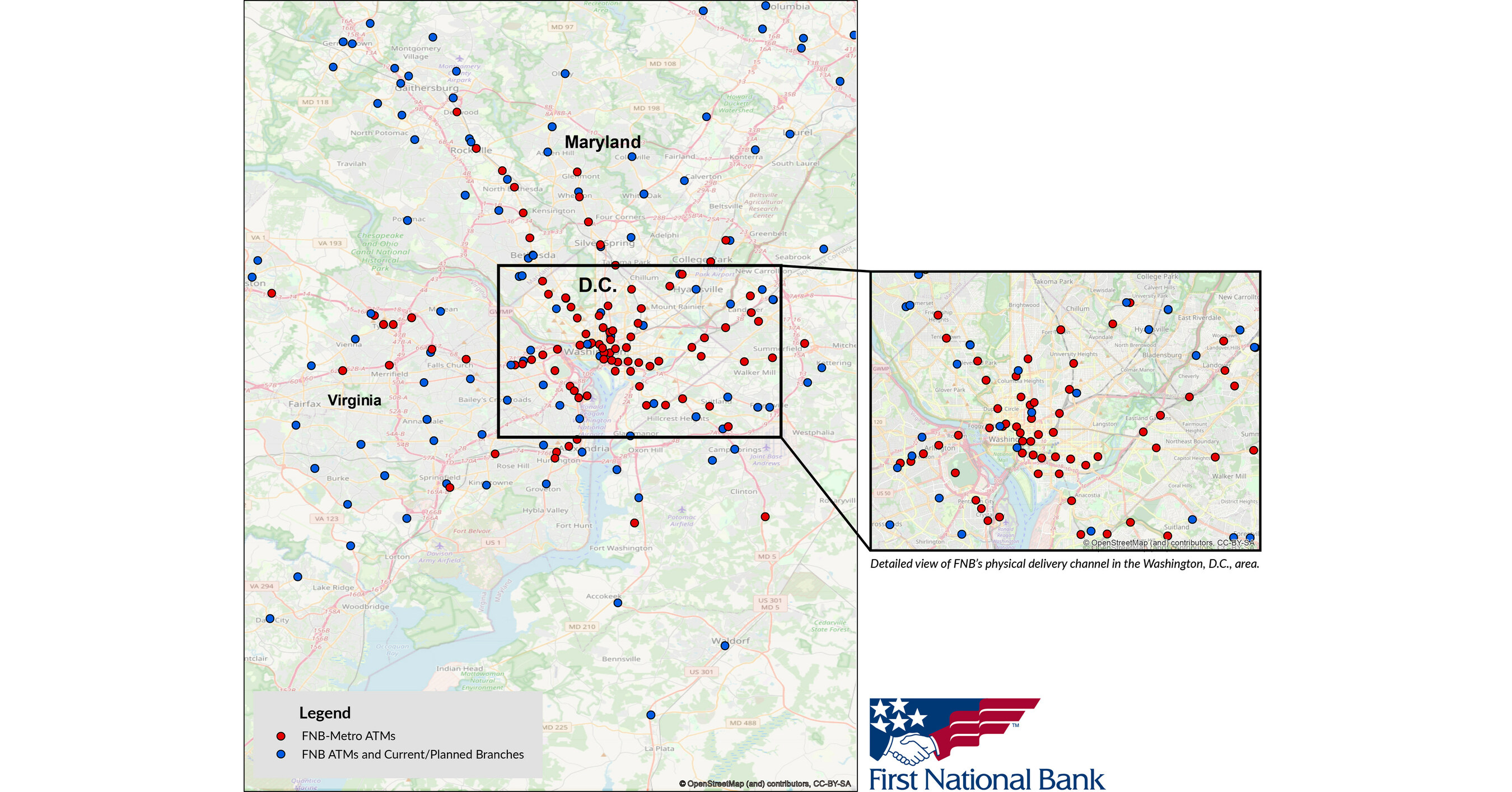 F.N.B. Corporation to Sole ATM Provider for National Capital
