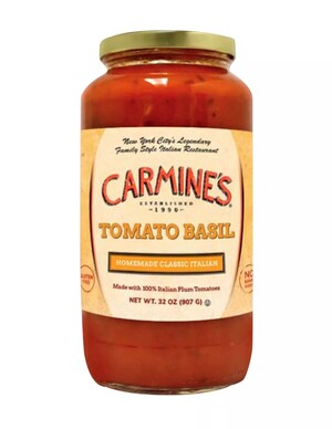 Carmine's Tomato Basil Sauce Awarded "Best Supermarket Foods of The Year" by People Magazine