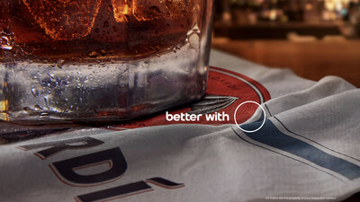 Rum has always been Better With Pepsi – the proof is in the logos.