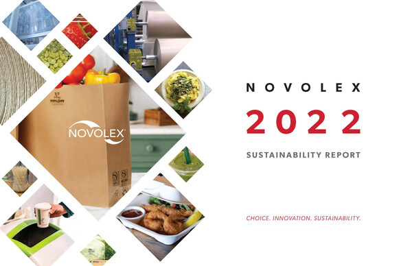 Novolex's fifth annual sustainability report provides a comprehensive account of the company's strides toward its ambitious environmental, social and governance (ESG) goals. The 2022 report details the company's accomplishments in increasing its recycling capacity, diverting waste from landfills, and using more Chain-of-Custody certified fiber and bio-based resins in its products. To learn more about Novolex's sustainability efforts, visit https://novolex.com/novolex-sustainability/.