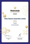 China Telecom Honoured with Gold Award of "Best Corporate ESG Strategy in China" by FinanceAsia