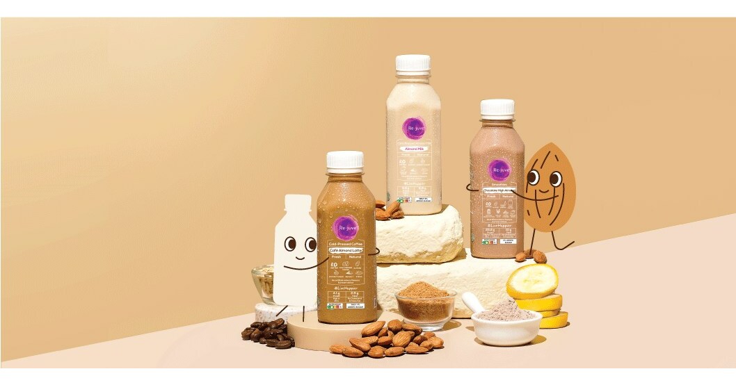 Re.juve's New ColdPressed Almond Milk Packs Unrivalled 18 Almond Content