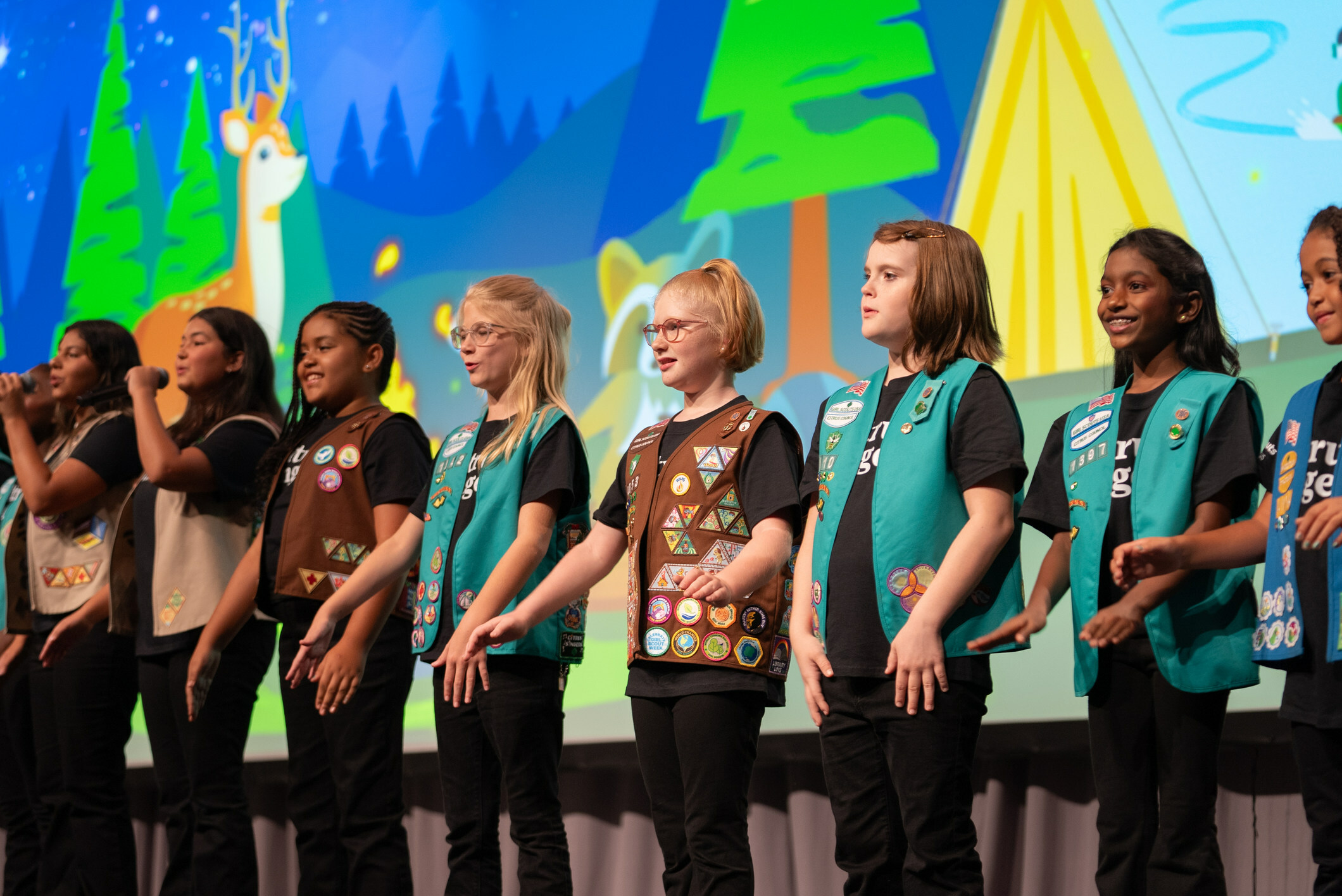 Girl Scouts of the USA (GSUSA), the largest girl-led organization in the world, held its 56th triennial National Girl Scout Convention at Walt Disney World Resort® in Lake Buena Vista, Florida. Phenom By Girl Scouts took place over the course of three days, July 20–22, 2023. Phenom attendees engaged with Girl Scouts, troop leaders, caregivers, volunteers, and some of the most influential women in the world to support the enrichment of Girl Scouts’ journeys.