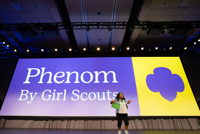 Girl Scouts of the USA (GSUSA), the largest girl-led organization in the world, held its 56th triennial National Girl Scout Convention at Walt Disney World Resort® in Lake Buena Vista, Florida. Phenom By Girl Scouts took place over the course of three days, July 20–22, 2023. Phenom attendees engaged with Girl Scouts, troop leaders, caregivers, volunteers, and some of the most influential women in the world to support the enrichment of Girl Scouts’ journeys.