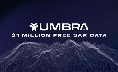Umbra Releases Over $1 Million of Free SAR Data (PRNewsfoto/Umbra)