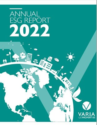 The 2022 Annual ESG Report confirms corporate sustainability progress of Varia US Properties and asset manager Stoneweg US.