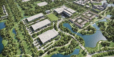 BioHub Two Aerial Rendering; Courtesy of McCord Development