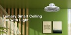 Lumary Smart Ceiling Fan with Light Debuts: Integrating Bluetooth and WiFi Connectivity, 380 Lighting Scenario Modes Shocking Launch!