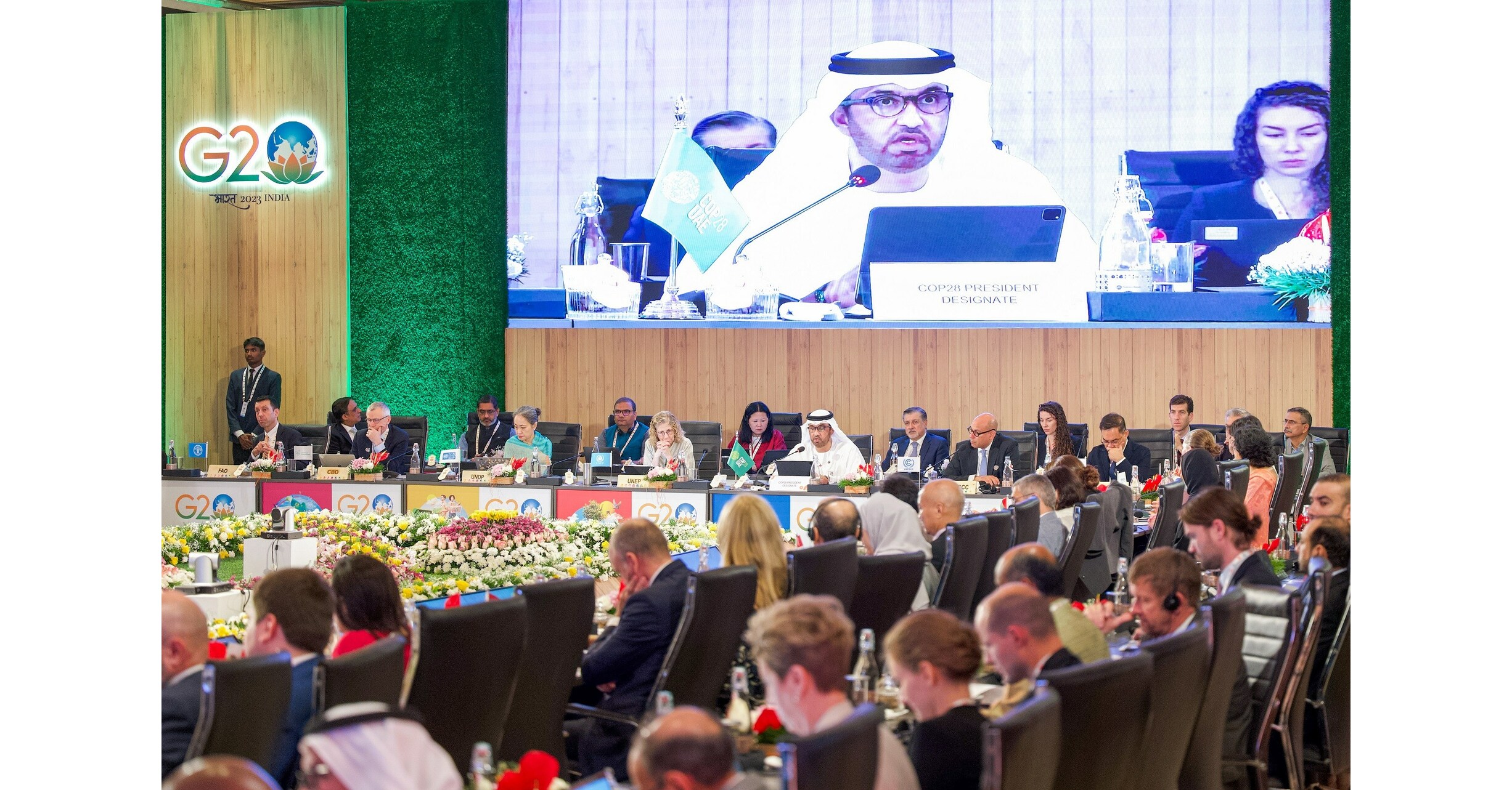 COP28 President-Designate urges G20 nations to lead the way and demonstrate solidarity on climate action