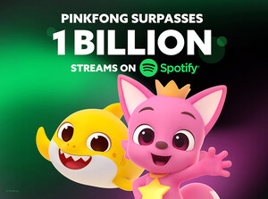 Pinkfong Sets New Spotify Record, Becoming the First Korean Children's Brand to Surpass 1 Billion Streams